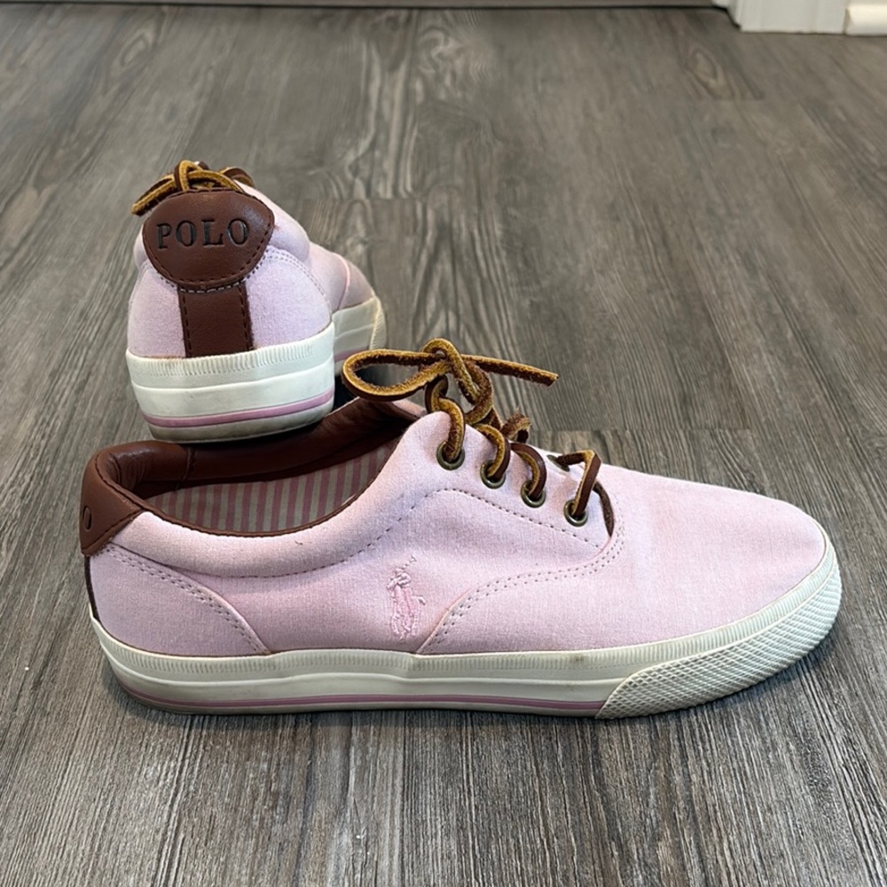 Polo by Ralph Lauren Pink and Brown Casual Sneakers